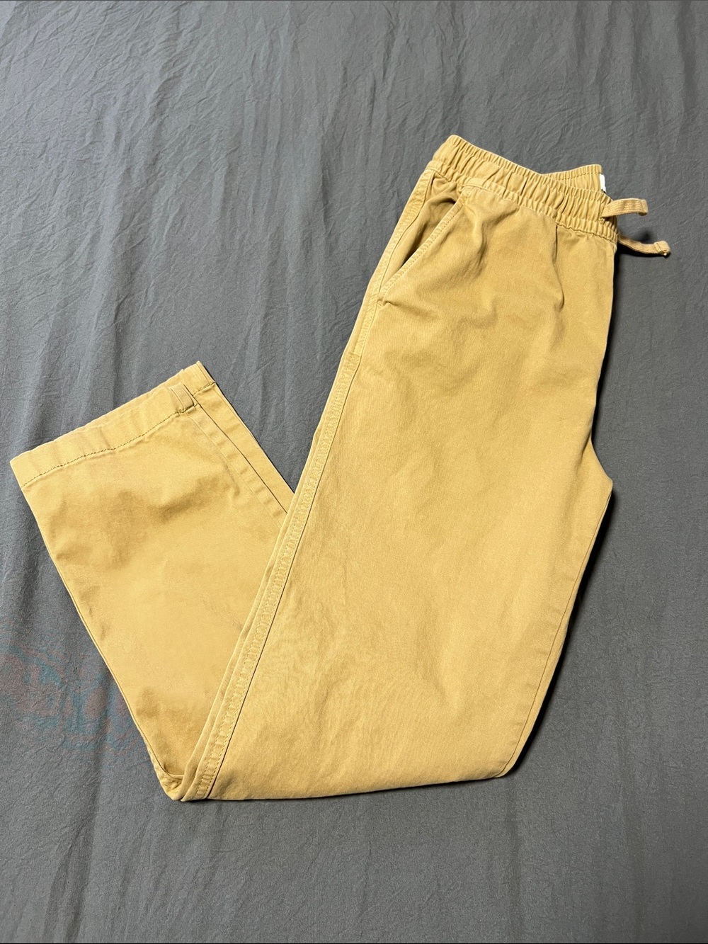 Nordstrom Kids Casual Drawstring Pants in Khaki